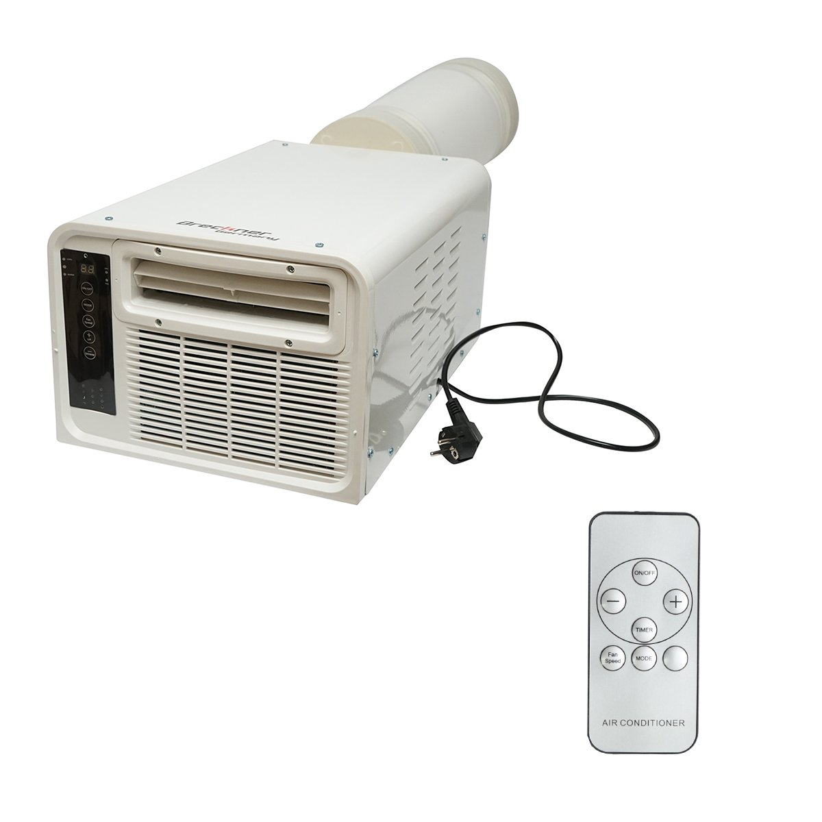 Aparat de aer conditionat portabil 2224 BTU, 280W, 220V cu functie incalzire, dezumidificare, ventilatie, telecomanda, comenzi vocale, kit instalare inclus Breckner Germany Aparat de aer conditionat portabil 2224 BTU, 280W, 220V cu functie incalzire, dezumidificare, ventilatie, telecomanda, comenzi vocale, kit instalare inclus Breckner Germany
